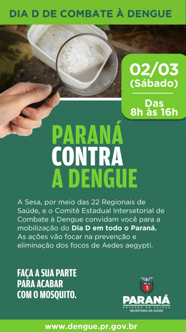 DIA D DE COMBATE À DENGUE