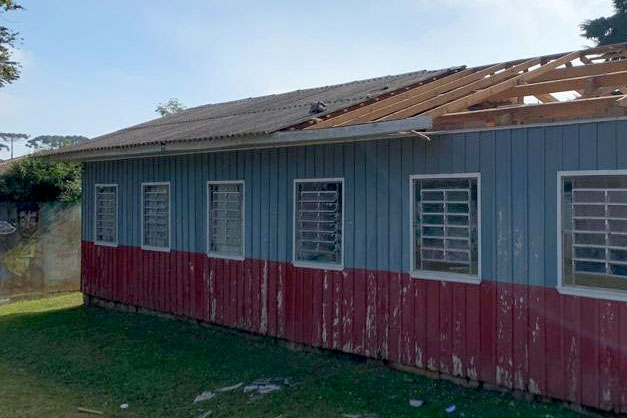 ANTES - Colégio Estadual Lincoln S. Coimbra - Araucária - NRE AMS