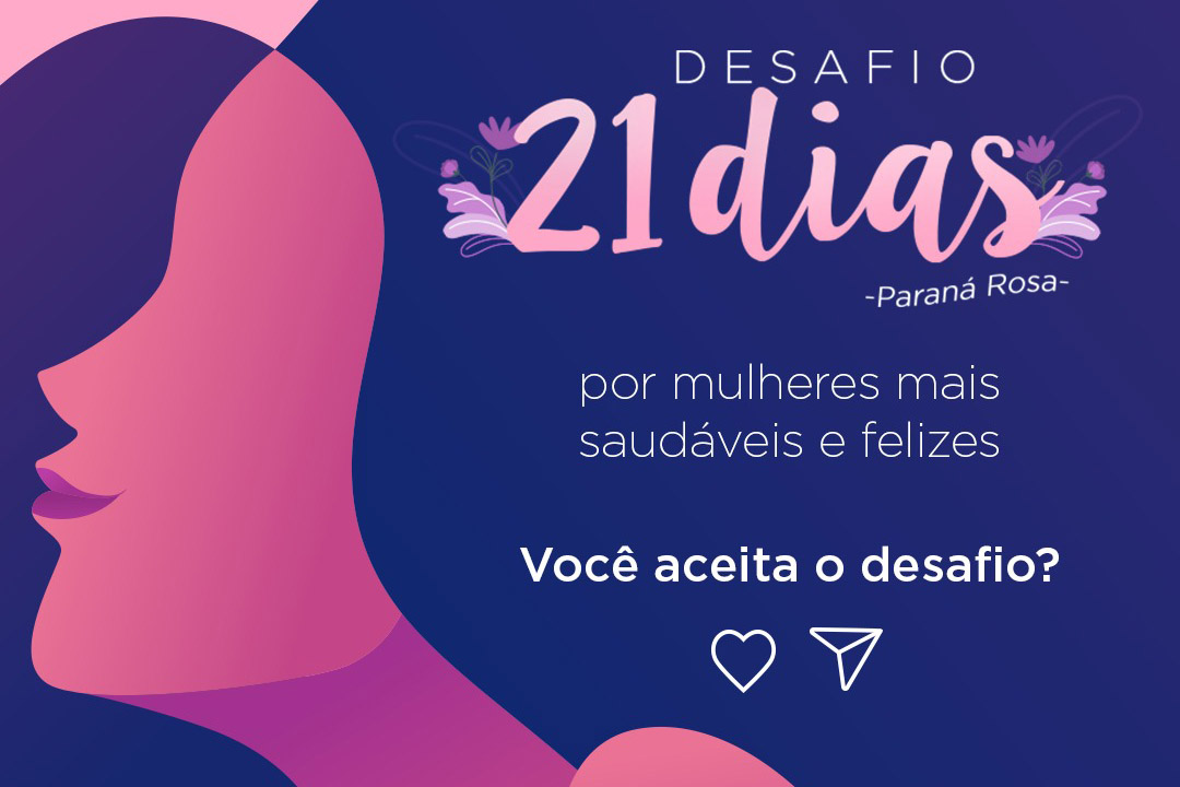 Paraná lança Desafio dos 21 Dias para incentivar a adoção de hábitos saudáveis.