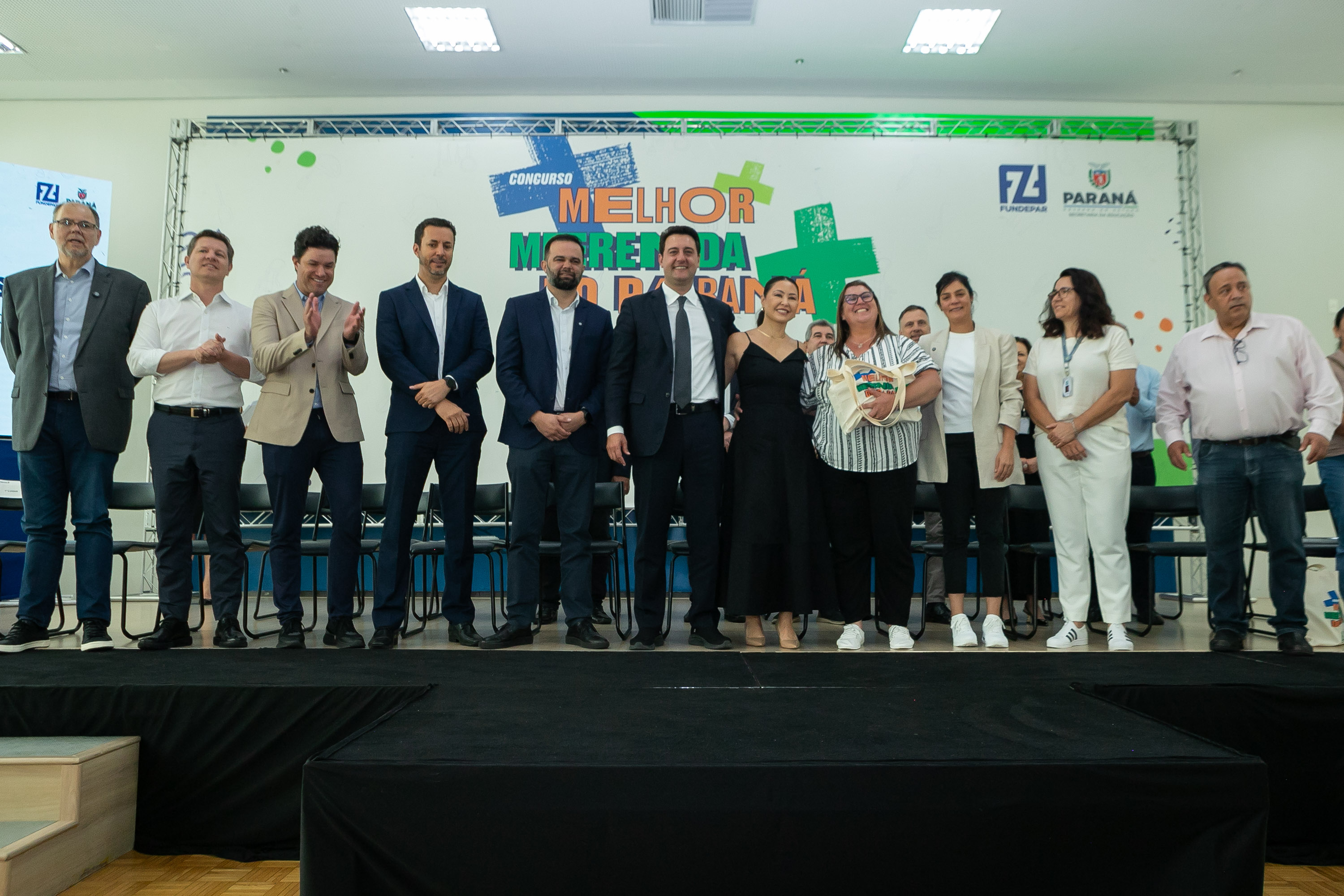 Anúncio das vencedoras do concurso Melhor Merenda do Paraná