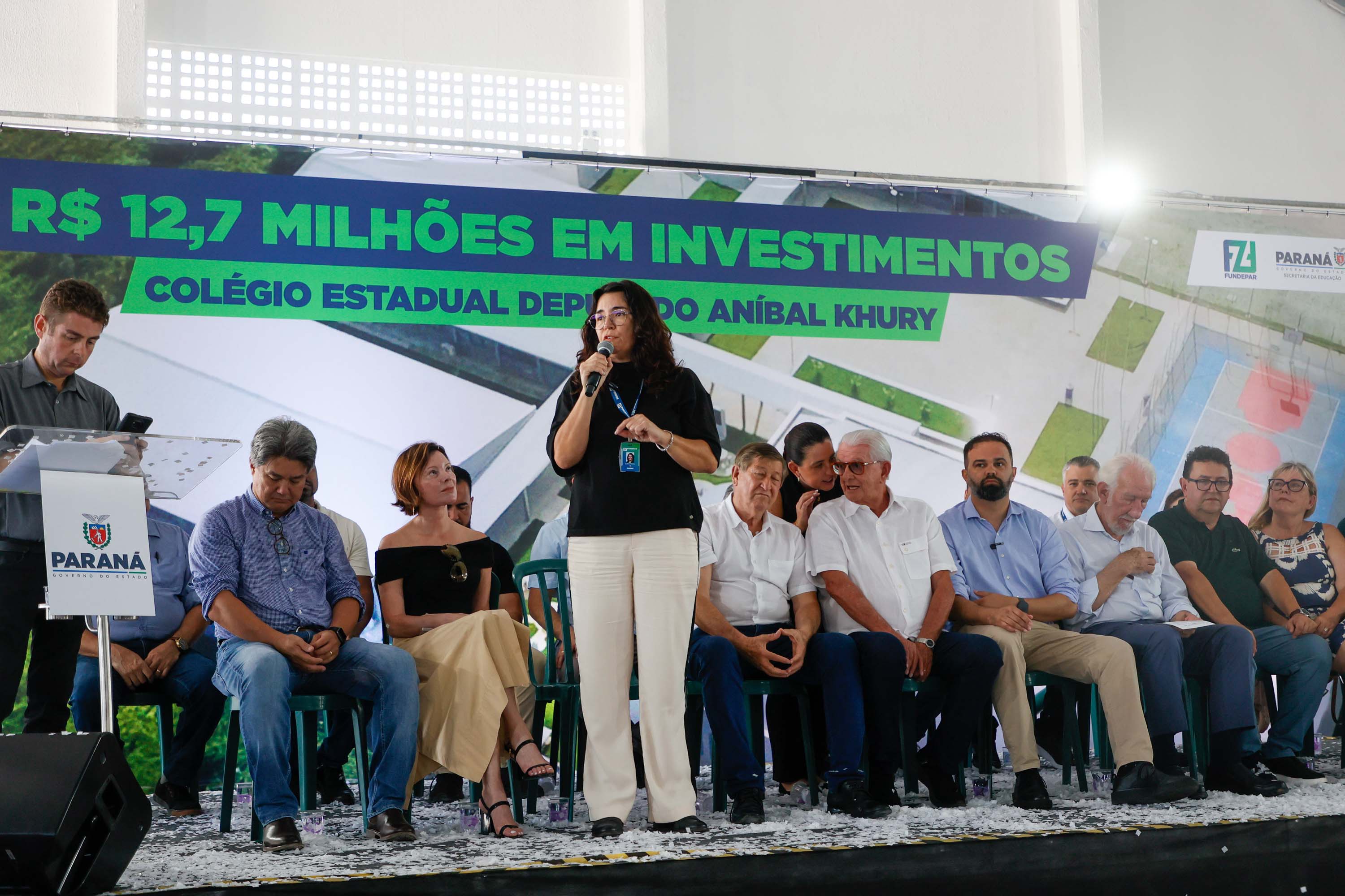 Com investimento de R$ 12,7 milhões, Estado inaugura o Colégio Aníbal Khury em Guaratuba