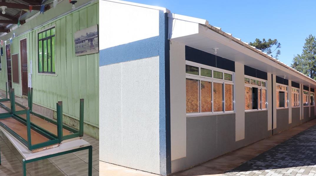 Fim das salas de madeira: modernização já beneficia 12 mil alunos de escolas do Paraná