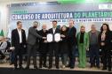 O governador Carlos Massa Ratinho Junior participa nesta segunda-feira (26) do anúncio do vencedor do concurso nacional para seleção do projeto do planetário do Parque da Ciência Newton Freire Maia, em Pinhais