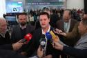 O governador Carlos Massa Ratinho Junior participa nesta segunda-feira (26) do anúncio do vencedor do concurso nacional para seleção do projeto do planetário do Parque da Ciência Newton Freire Maia, em Pinhais