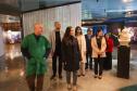A primeira-dama Luciana Saito Massa visita o Parque da Ciência.