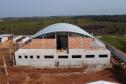 Novo prédio da escola Deputado Aníbal Khury em Guaratuba tem 65% das obras executadas