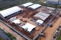 Novo prédio da escola Deputado Aníbal Khury em Guaratuba tem 65% das obras executadas
