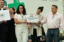 O Governo do Paraná premia as vencedoras do Concurso "A Melhor Merenda do Paraná".