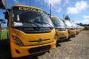 Os 113 ônibus entregues nesta segunda-feira custaram R$ 46,4 milhões e são de dois modelos.
