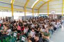 Aporte de R$ 570 mil: Estado entrega nova quadra esportiva em colégio de Curitiba
