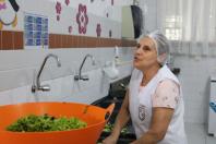 Judite Kutianski, que atua há 15 anos no Colégio Estadual Dona Branca do Nascimento Miranda, em Curitiba.