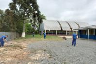 As atividades do programa Mãos Amigas foram retomadas pelo Instituto Paranaense de Desenvolvimento Educacional - Fundepar em escolas estaduais após suspensão devido à pandemia.