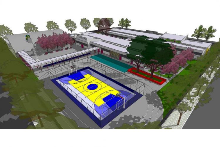 População tem até o dia 16 de agosto para participar de uma consulta pública e opinar sobre as obras das cinco escolas, além de outras 150 instituições.