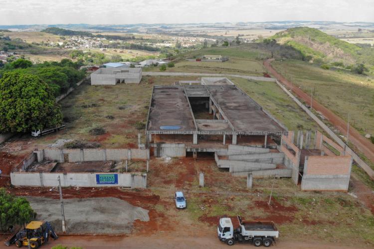Estado retoma obra do Centro de Educação Profissional de Ibiporã