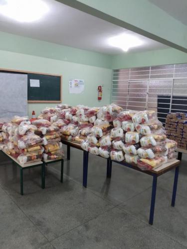 Escolas se preparam para a 14ª entrega de merenda nesta sexta