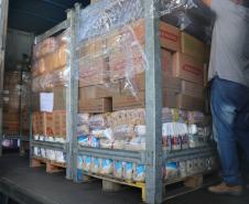 Com novos produtos, Governo conclui entrega da 1ª remessa de alimentos da merenda.