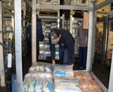 Governo entrega terceira remessa de alimentos para escolas estaduais