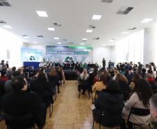 O governador Carlos Massa Ratinho Junior participa nesta segunda-feira (26) do anúncio do vencedor do concurso nacional para seleção do projeto do planetário do Parque da Ciência Newton Freire Maia, em Pinhais