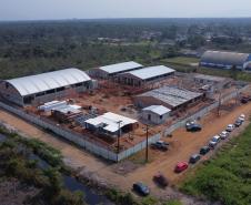 Novo prédio da escola Deputado Aníbal Khury em Guaratuba tem 65% das obras executadas