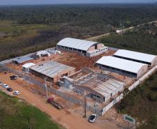 Novo prédio da escola Deputado Aníbal Khury em Guaratuba tem 65% das obras executadas