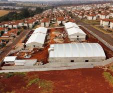 Governador vistoria obra da nova escola estadual de Cascavel, no Jardim Riviera
