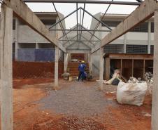Governador vistoria obra da nova escola estadual de Cascavel, no Jardim Riviera