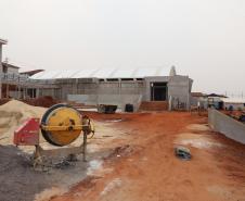 Governador vistoria obra da nova escola estadual de Cascavel, no Jardim Riviera