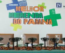 Anúncio das vencedoras do concurso Melhor Merenda do Paraná