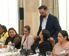 Anúncio das vencedoras do concurso Melhor Merenda do Paraná