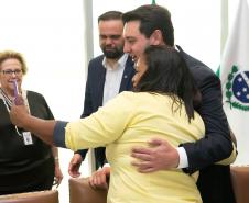 Anúncio das vencedoras do concurso Melhor Merenda do Paraná
