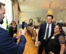 Anúncio das vencedoras do concurso Melhor Merenda do Paraná