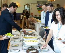 Anúncio das vencedoras do concurso Melhor Merenda do Paraná