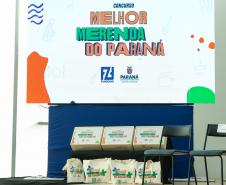 Anúncio das vencedoras do concurso Melhor Merenda do Paraná