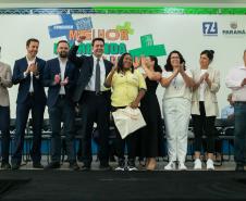 Anúncio das vencedoras do concurso Melhor Merenda do Paraná