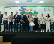 Anúncio das vencedoras do concurso Melhor Merenda do Paraná