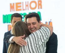 Anúncio das vencedoras do concurso Melhor Merenda do Paraná