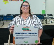 Anúncio das vencedoras do concurso Melhor Merenda do Paraná