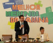 O Governo do Paraná premia as vencedoras do Concurso "A Melhor Merenda do Paraná".