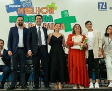 O Governo do Paraná premia as vencedoras do Concurso "A Melhor Merenda do Paraná".