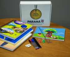 Pela primeira vez, Paraná entregará kits escolares para todos alunos da rede estadual Foto: Adriano Gomes/SEED-PR