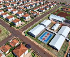 O governador Carlos Massa Ratinho Junior inaugurou oficialmente nesta terça-feira (11) O Colégio Estadual Andreia Neres dos Santos, em Cascavel, no Oeste do Estado, que recebeu um investimento de R$ 13,5 milhões do Governo do Estado.