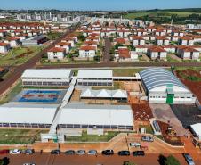 O governador Carlos Massa Ratinho Junior inaugurou oficialmente nesta terça-feira (11) O Colégio Estadual Andreia Neres dos Santos, em Cascavel, no Oeste do Estado, que recebeu um investimento de R$ 13,5 milhões do Governo do Estado.