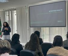 A diretora-presidente do Fundepar, Eliane Carmona, falou sobre a implantação do BIM