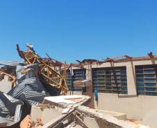 Governo libera recursos para acelerar reconstrução de escolas afetadas pelo tornado