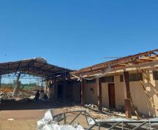 Governo libera recursos para acelerar reconstrução de escolas afetadas pelo tornado