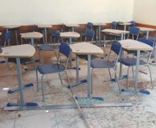 Governo libera recursos para acelerar reconstrução de escolas afetadas pelo tornado