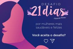 Paraná lança Desafio dos 21 Dias para incentivar a adoção de hábitos saudáveis.