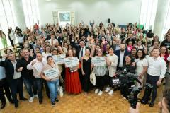 O Governo do Paraná premia as vencedoras do Concurso "A Melhor Merenda do Paraná".