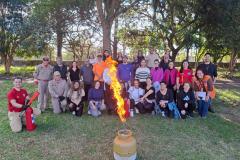 Treinamento prático para brigadas escolares