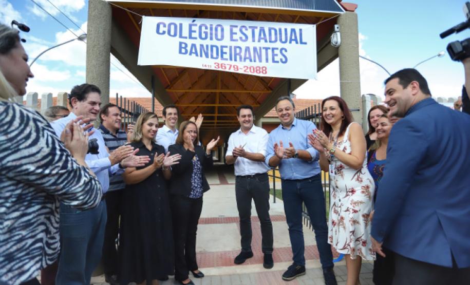 Em Campina Grande do Sul, 700 alunos iniciam o ano em nova escola